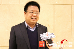 省政協委員陳康勞接受國際在線陜西頻道采訪